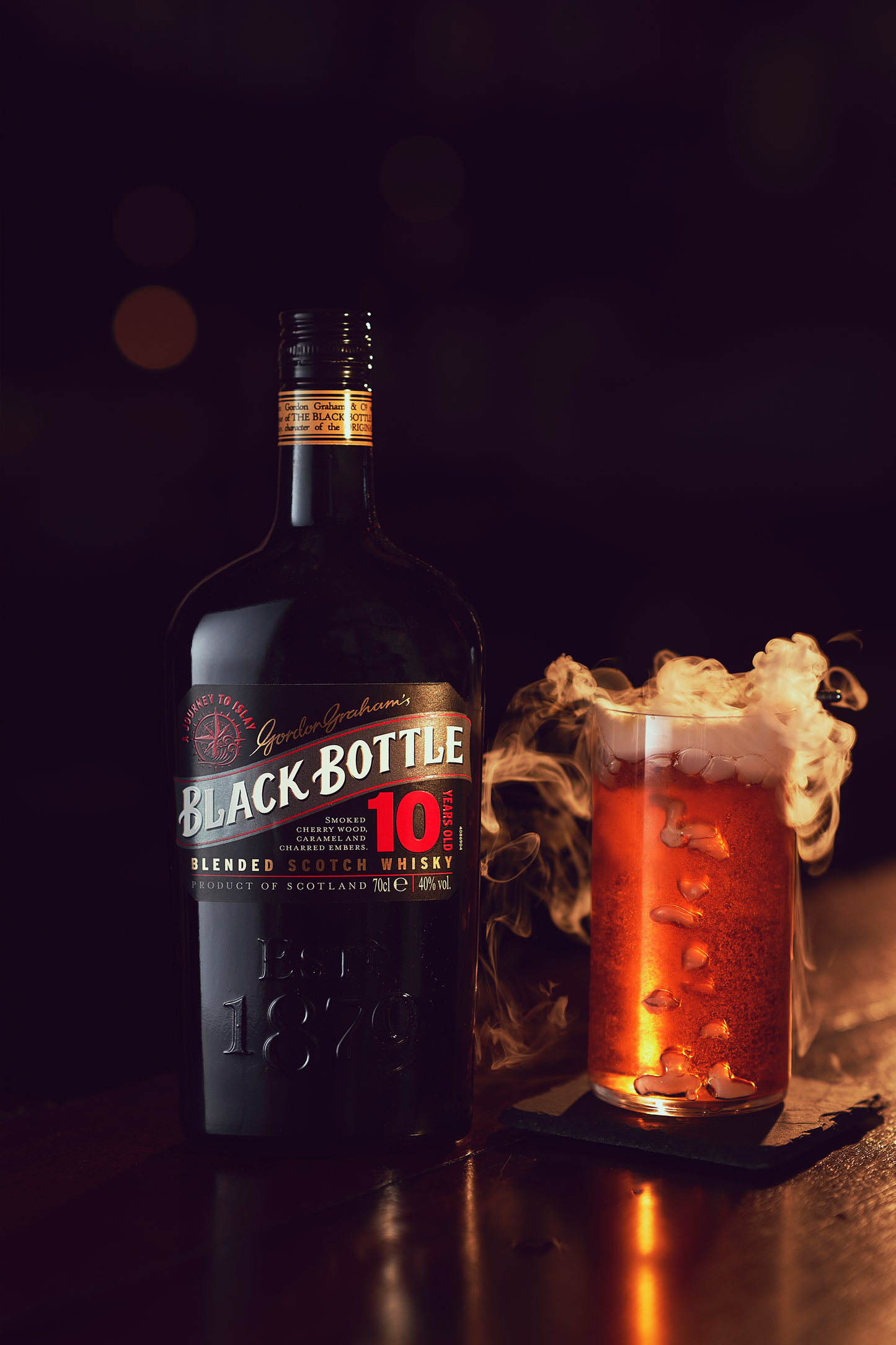 BLACK BOTTLE 10 YEAR OLD