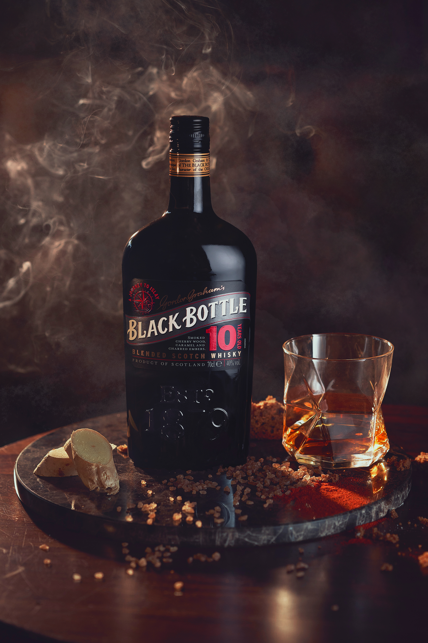 BLACK BOTTLE 10 YEAR OLD